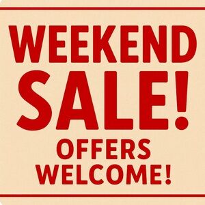ENTIRE CLOSET ON SALE!